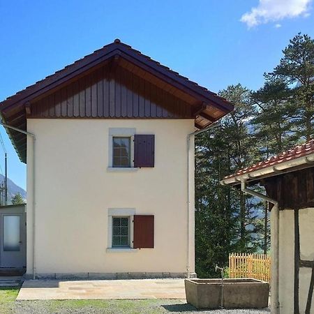 Vila Bahnwaerterhaus Eggwald Wassen Exteriér fotografie