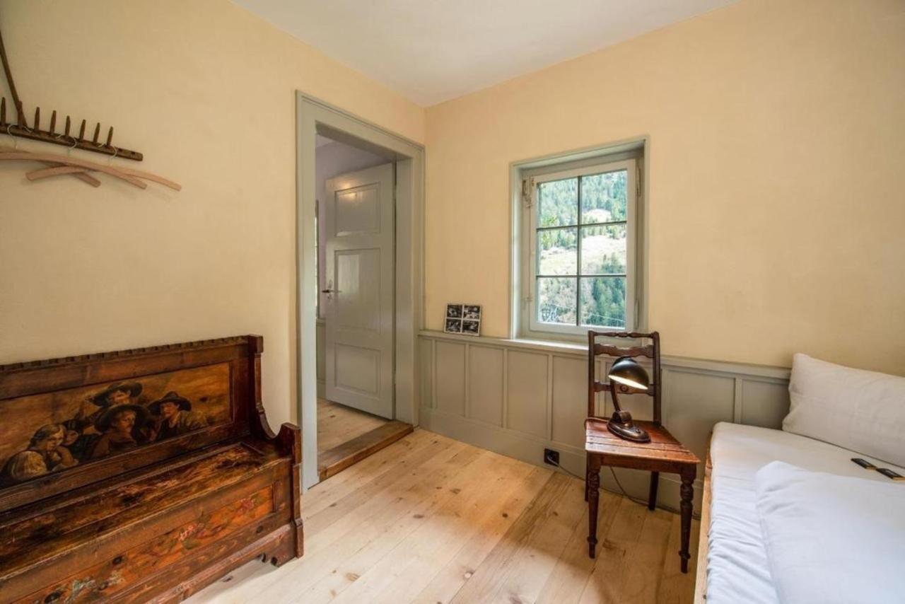 Vila Bahnwaerterhaus Eggwald Wassen Exteriér fotografie
