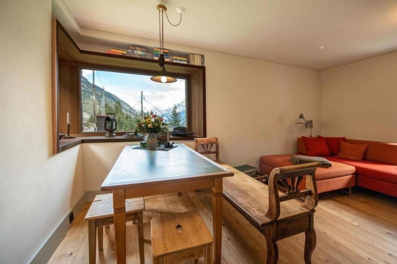 Vila Bahnwaerterhaus Eggwald Wassen Exteriér fotografie